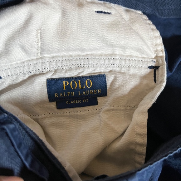 Polo Ralph Lauren Utility Classic Fit Cargo Shorts - Men's Size 40 - Blue - Picture 6 of 11